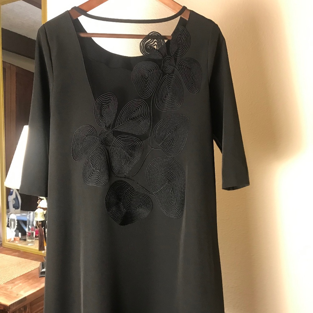 Black little cocktail dress.